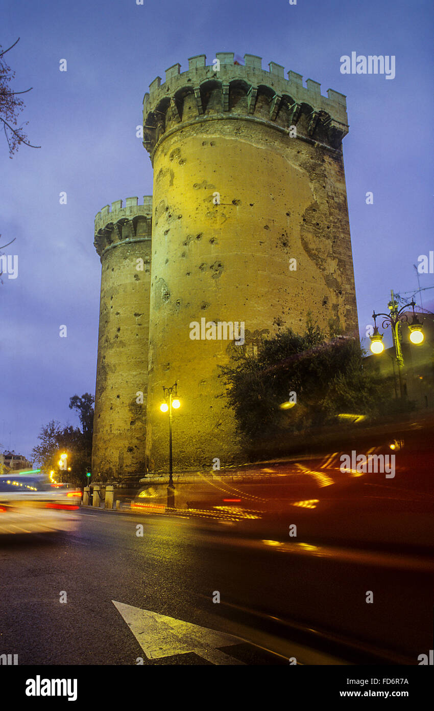 'De'tours, Valencia, Espagne Banque D'Images