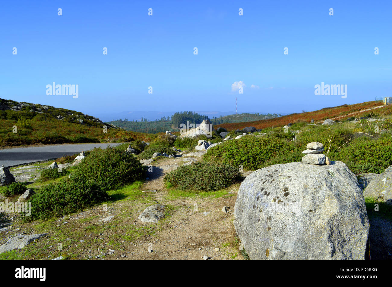 La Loi Sur La Plus Haute Montagne De Lalgarve Au Portugal