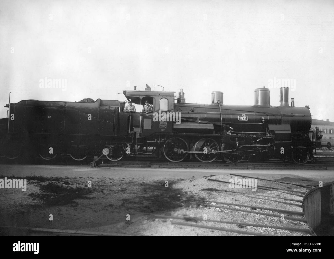 Locomotive, 1902 Banque D'Images