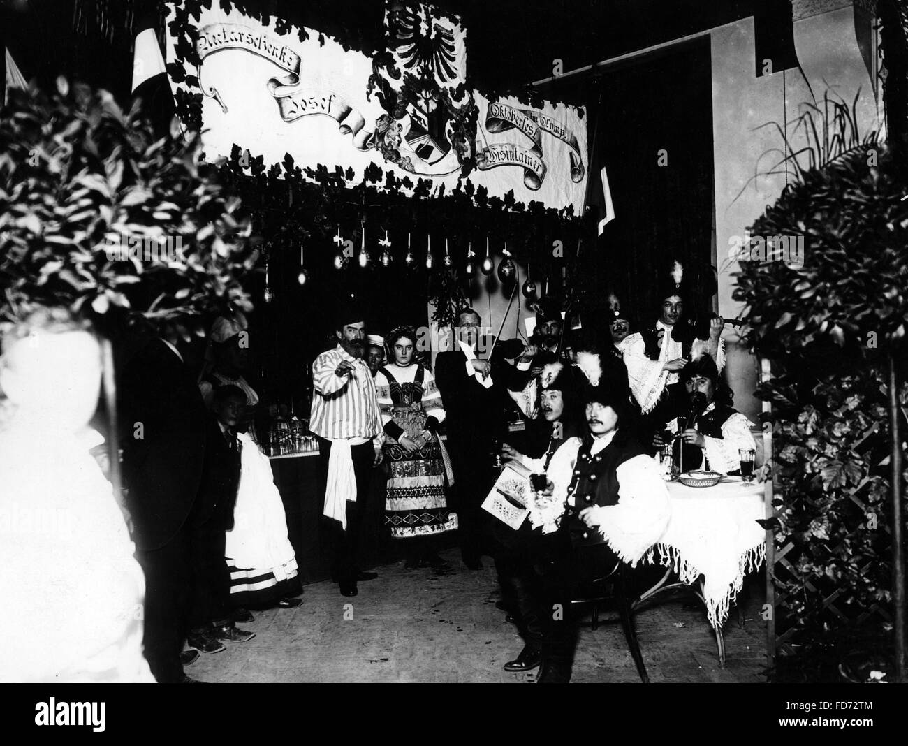 Oktoberfest sur l'Olympe, 1891 Banque D'Images
