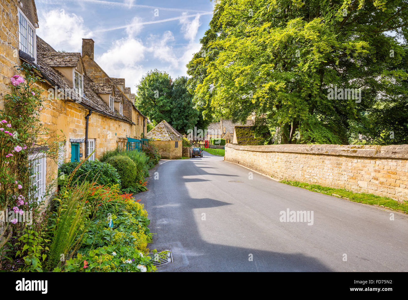 Snowshill village, Cotswolds, Gloucestershire, Angleterre, Royaume-Uni, Europe. Banque D'Images