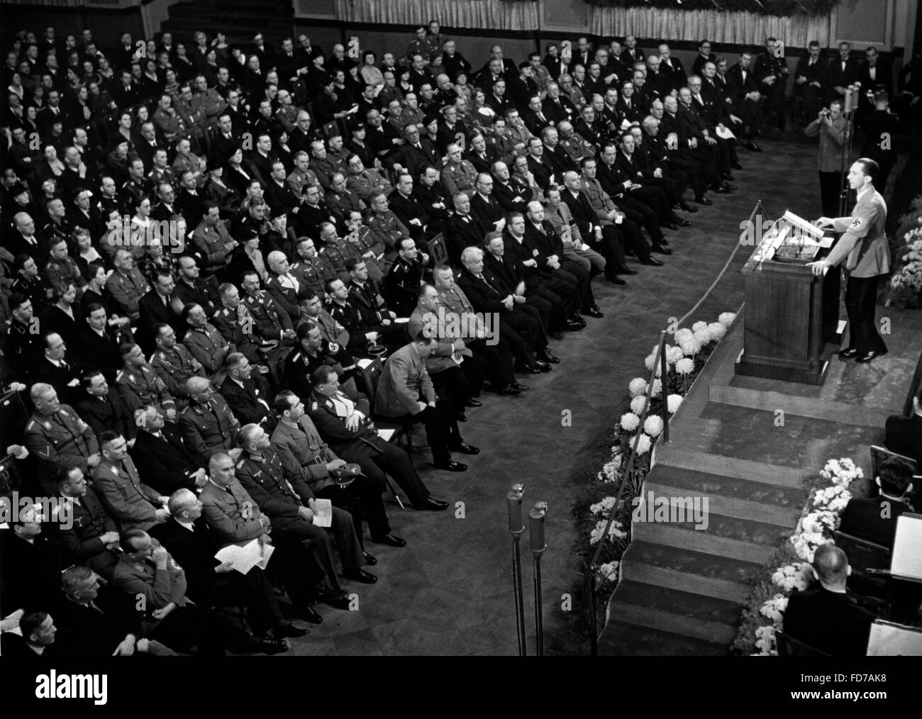 Fondation du Reich au Sénat culturel la Philharmonie de Berlin, 1935 Banque D'Images