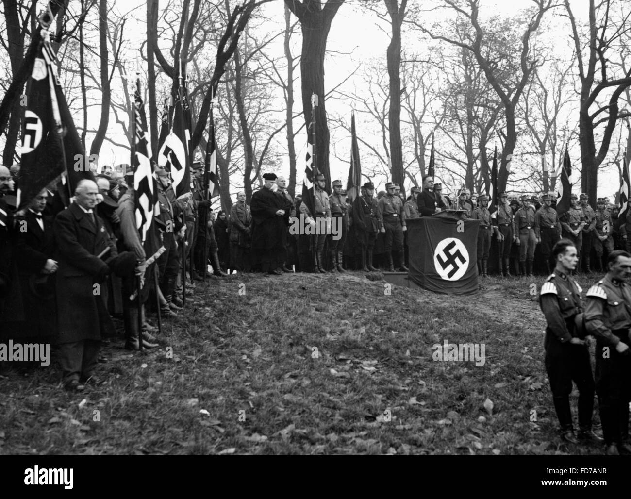 Field service à Berlin-Spandau, 1933 Banque D'Images