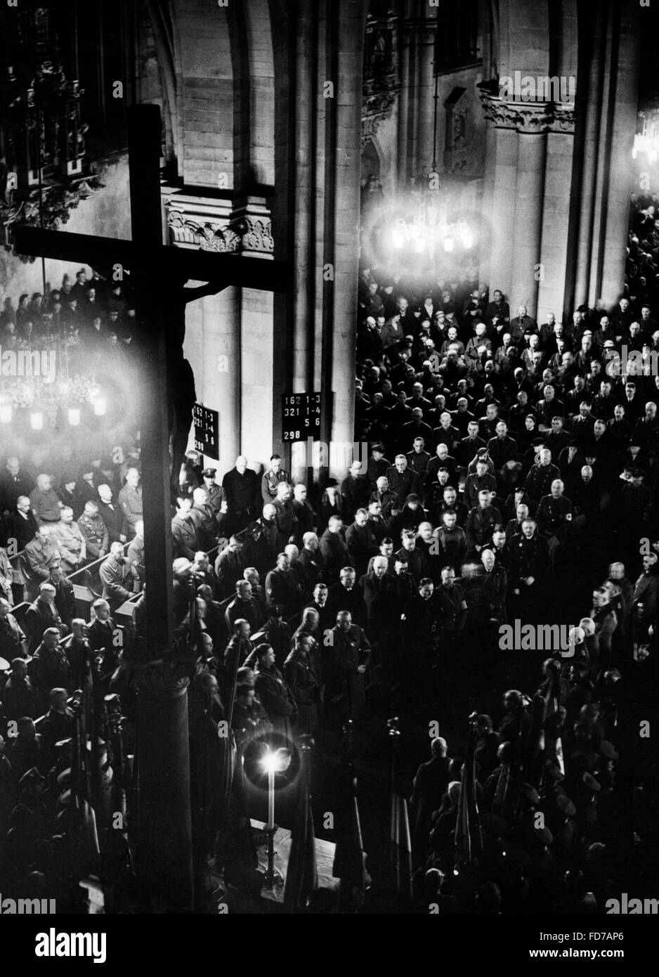 La consécration en 1934, la cathédrale de Magdebourg Banque D'Images