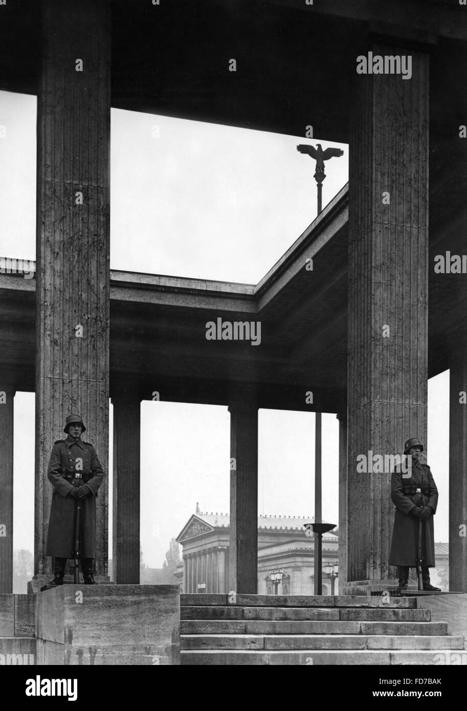 Ehrentempel (Temple de l'honneur) de Munich, 1942 Banque D'Images