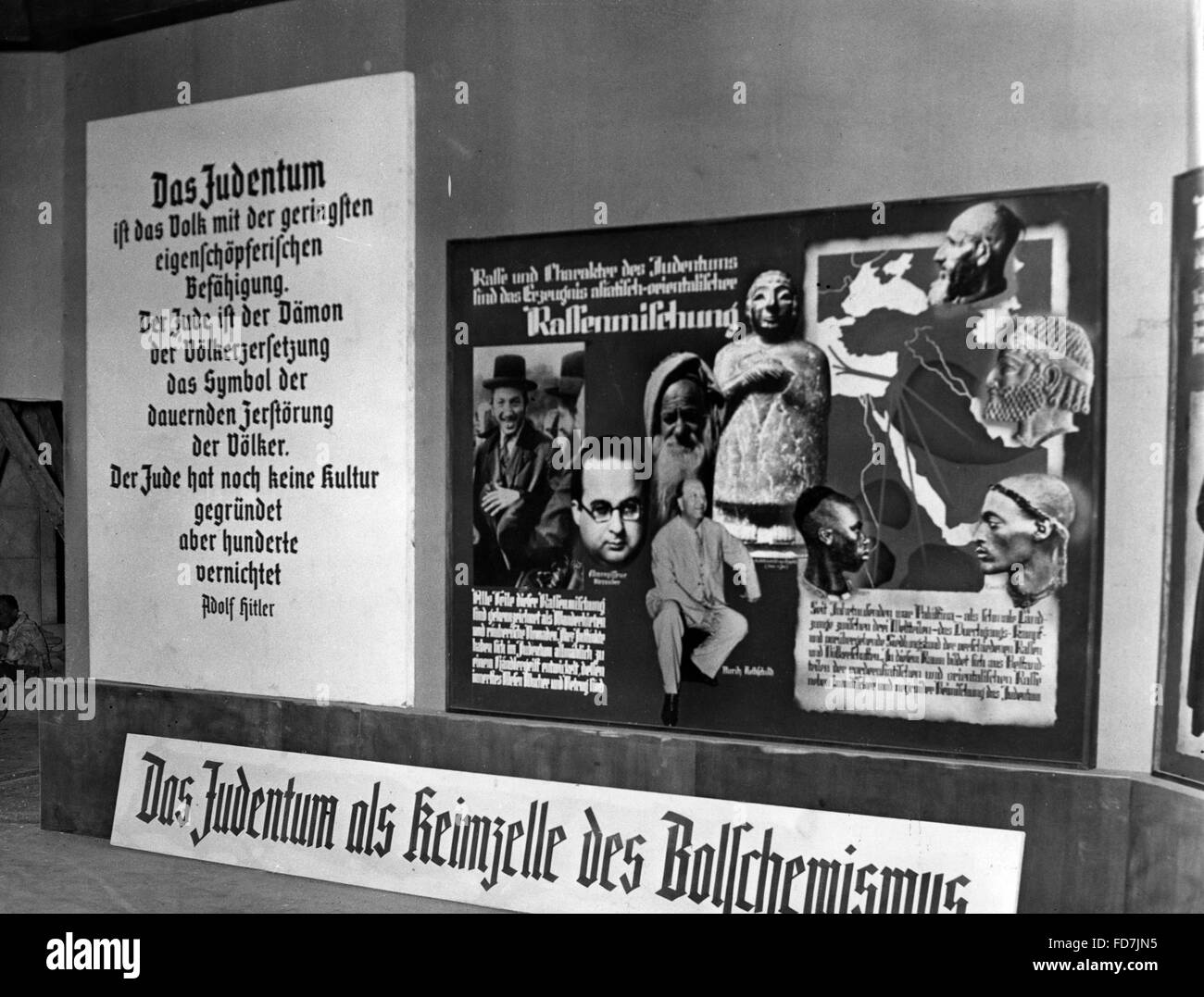 Anti-Bolshevik exposition au Reichstag, 1937 Banque D'Images