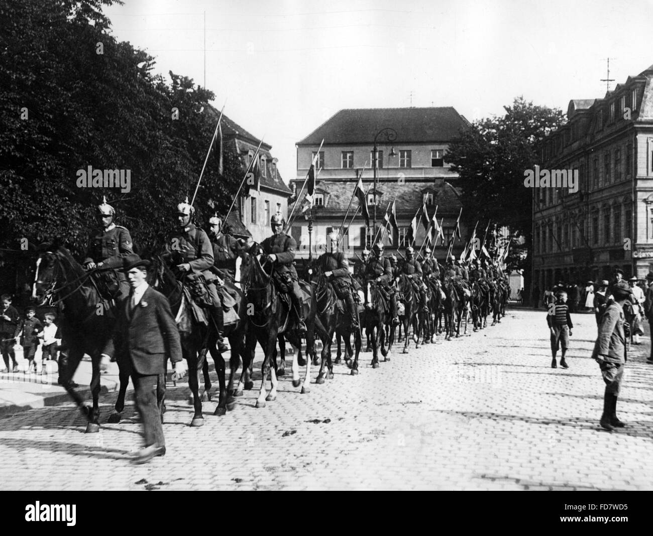 Division de cavalerie de Weimar, 1919 Banque D'Images