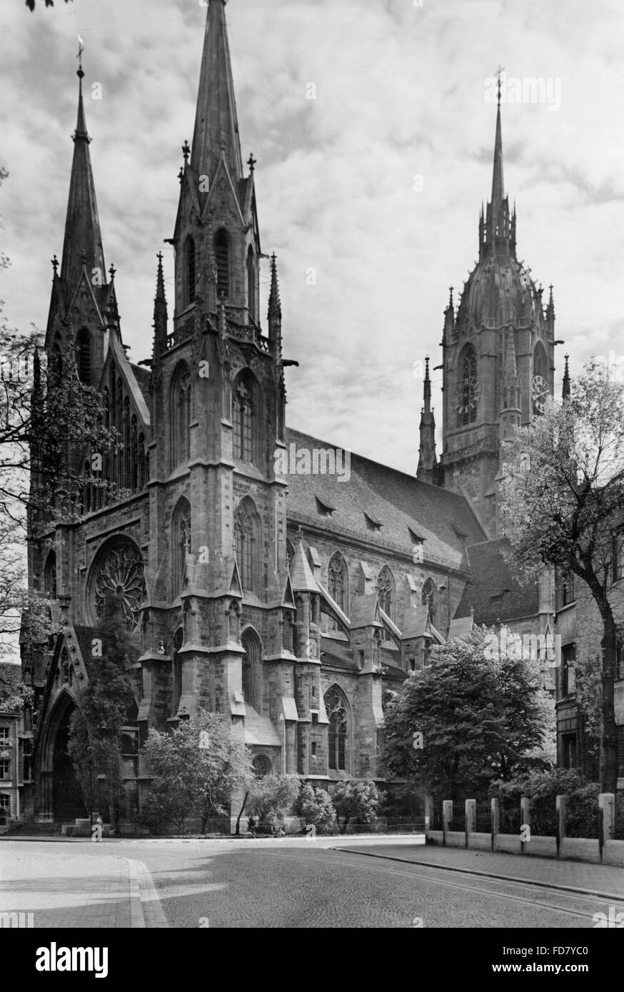 Église de Saint-Paul à Munich Banque D'Images