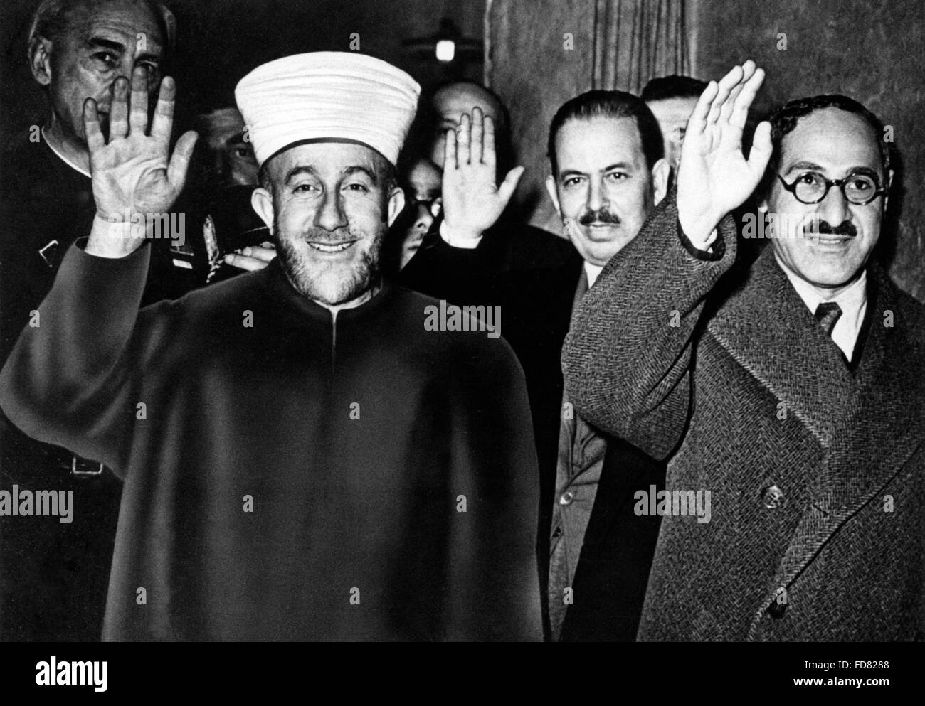 Grand mufti of jerusalem mohammed amin al husseini Banque de