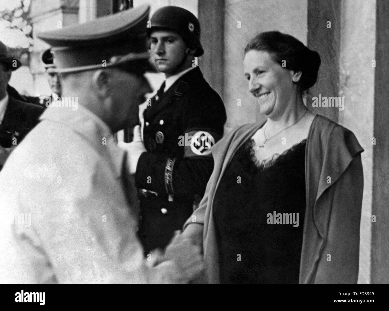 Adolf Hitler et Winifred Wagner, 1939 Banque D'Images
