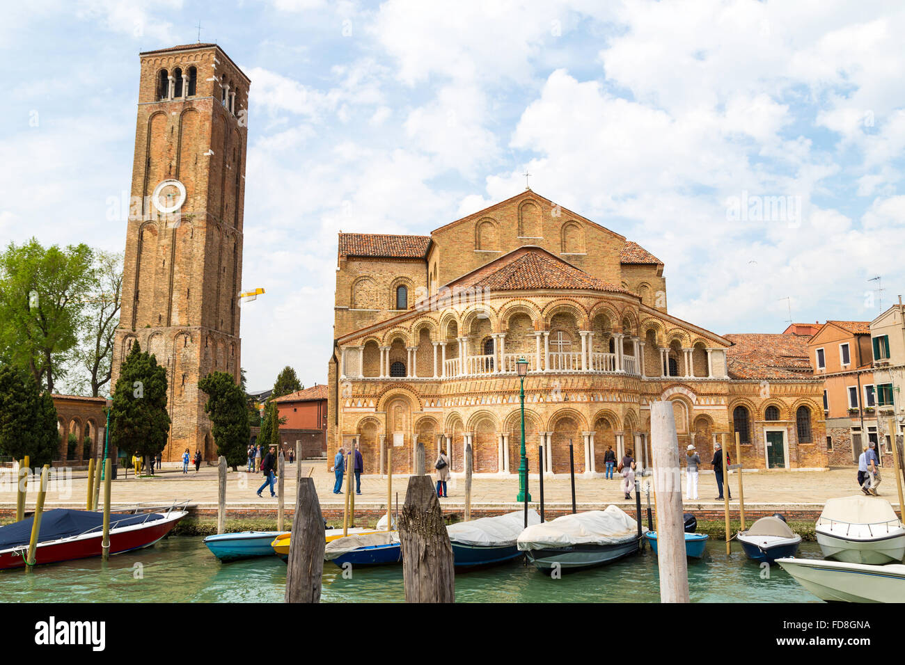 L'église de Santa Maria e San Donato est un édifice religieux situé à Murano Banque D'Images