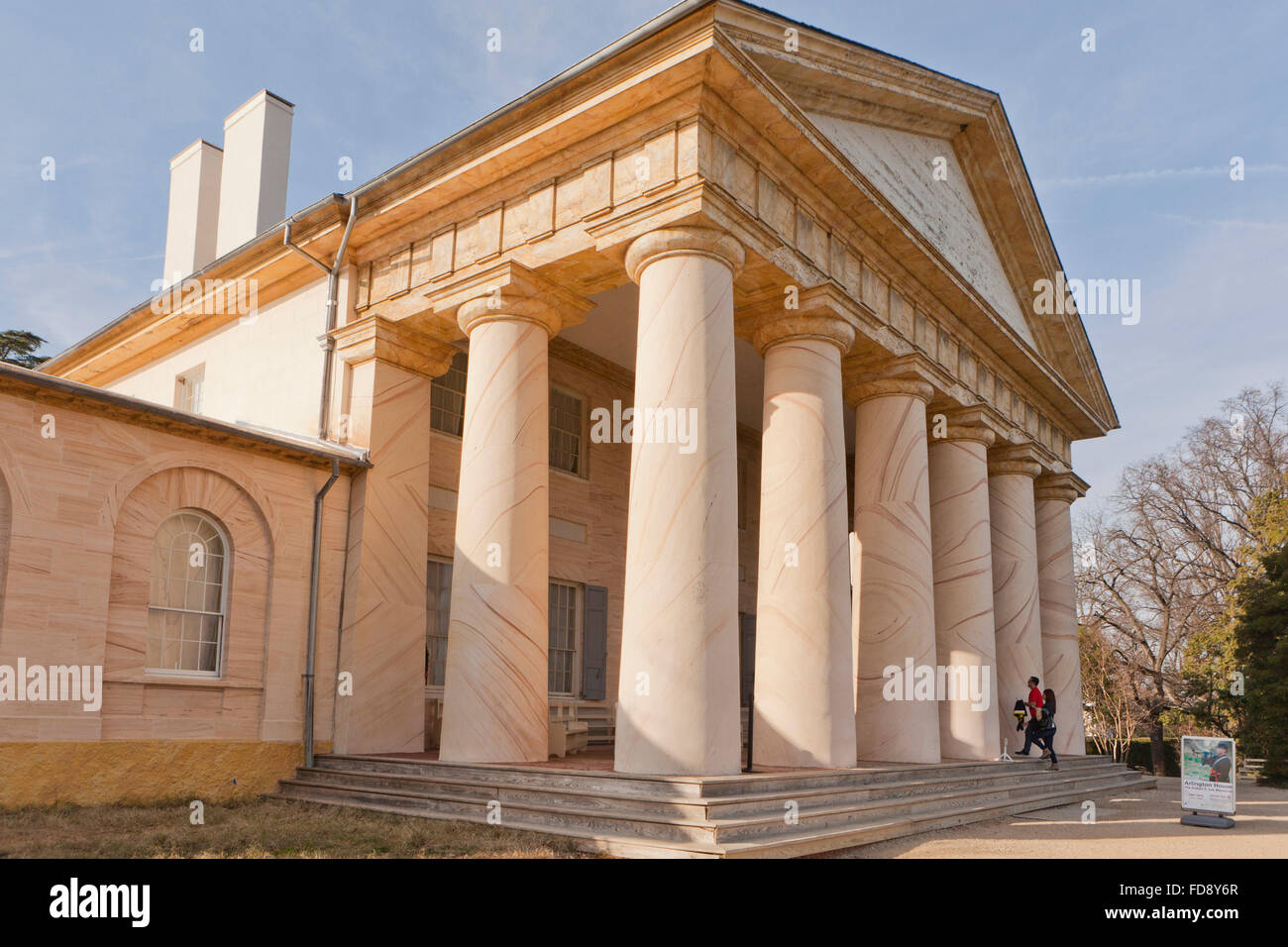 Arlington House (Custis-Lee Mansion) - Arlington, Virginia, USA Banque D'Images