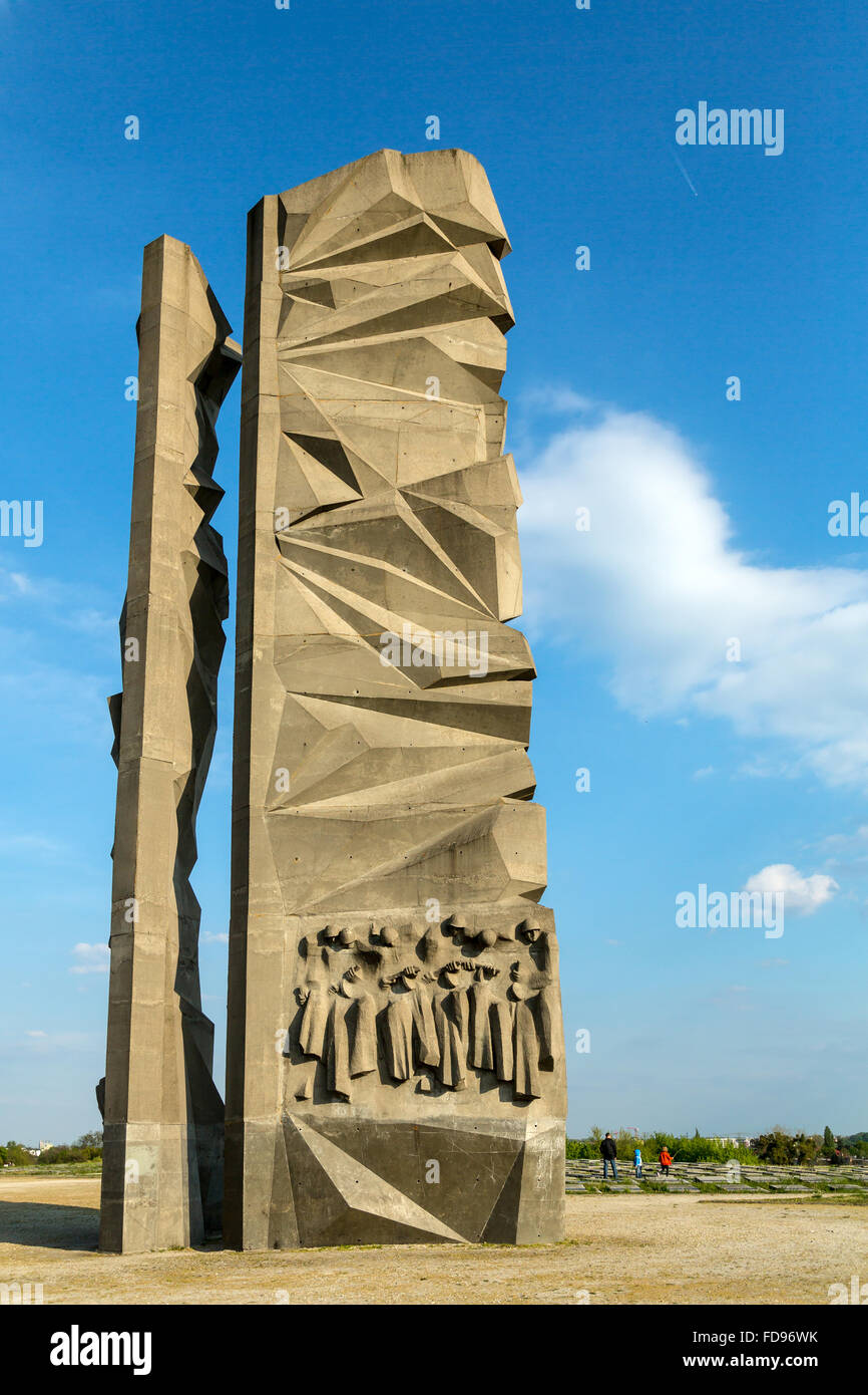 Wroclaw, Pologne, cimetière militaire polonais avec tombée de la Seconde Guerre mondiale Banque D'Images