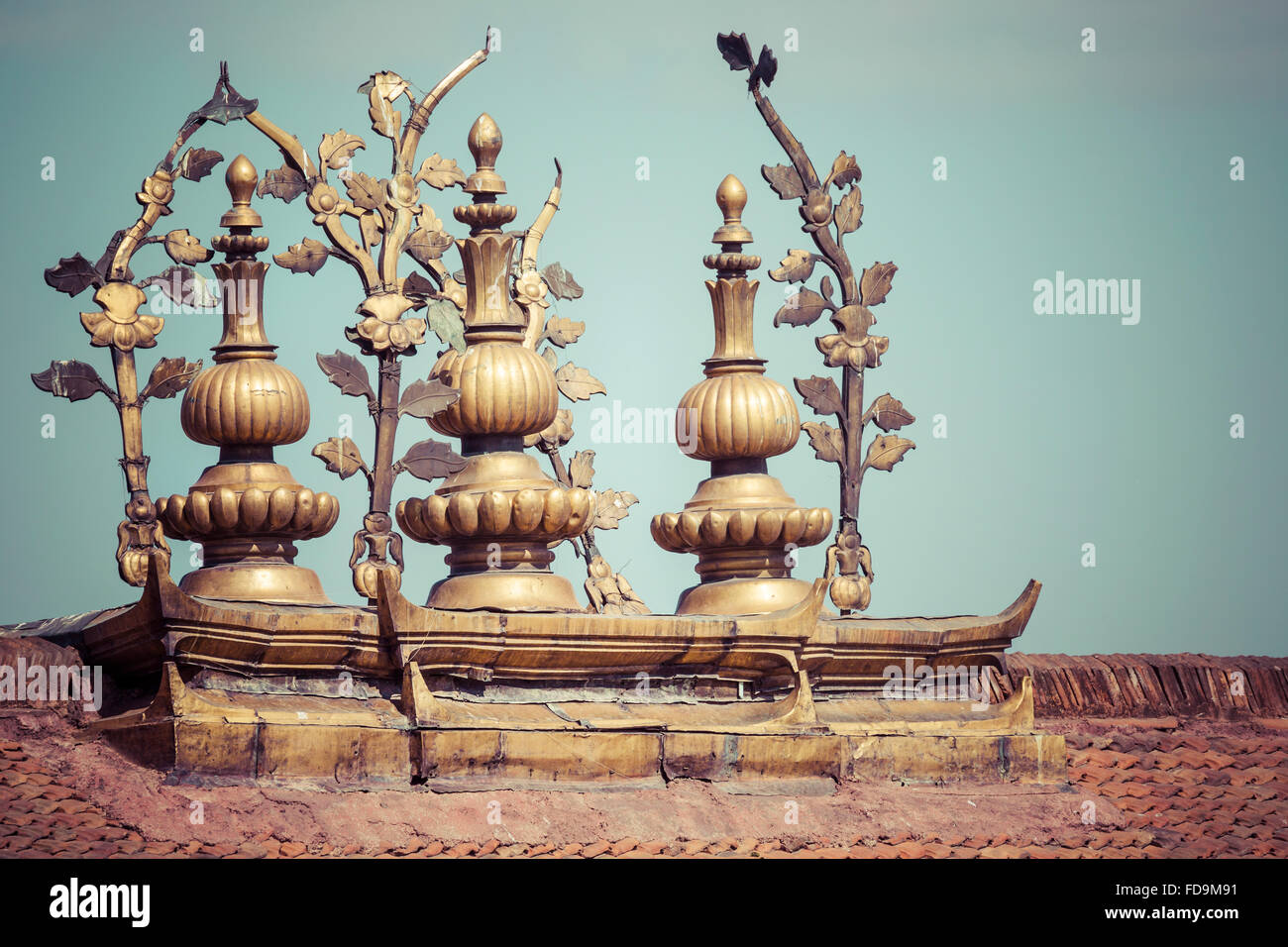 Le Katmandou Durbar Square, au Népal Banque D'Images