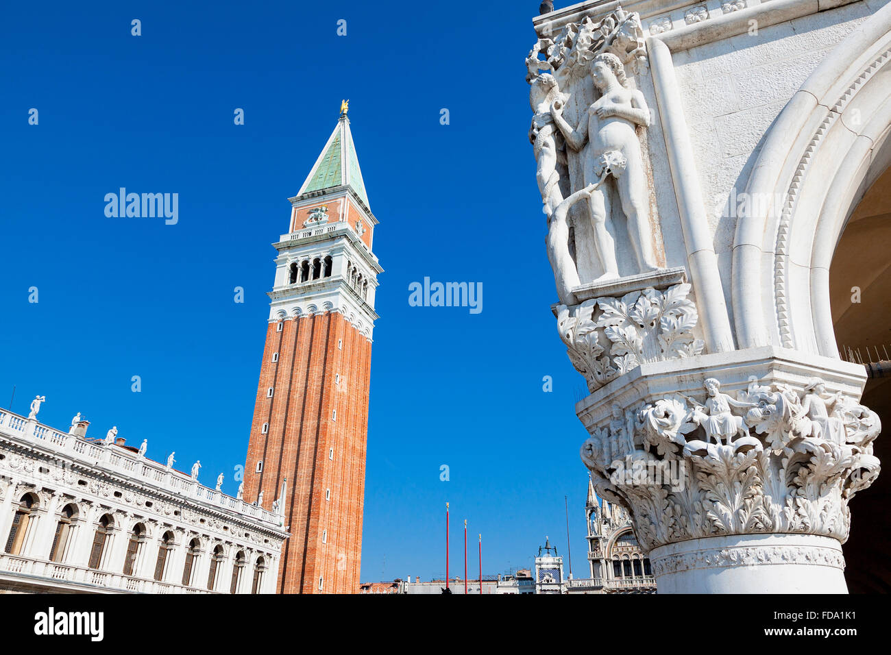 Venise, Place San Marco Banque D'Images