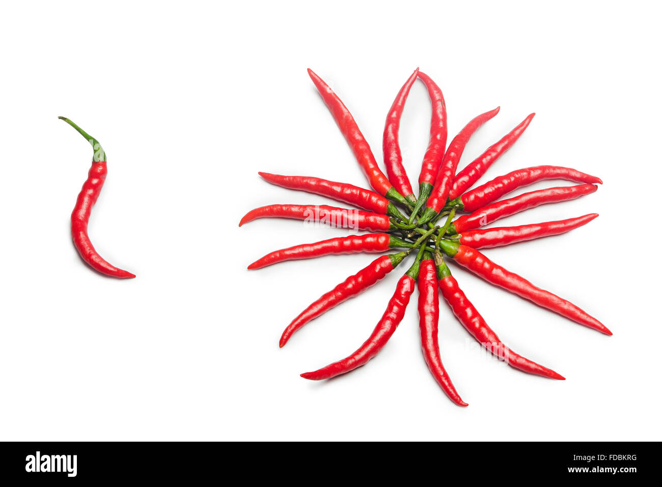 Personne ne la qualité de froid rouge Banque D'Images