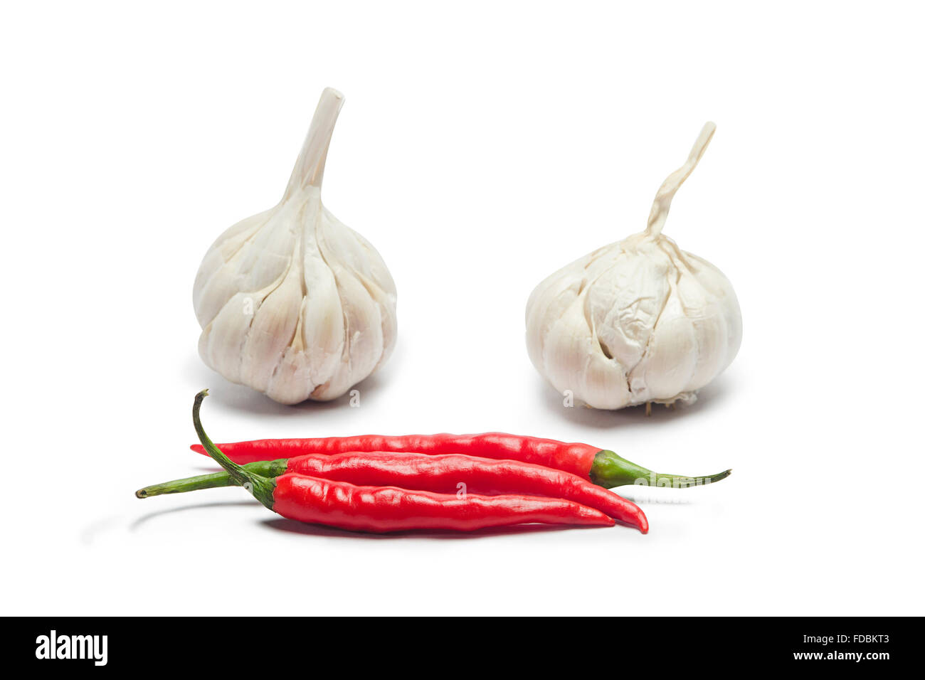 La qualité de l'ail frais et personne ne Banque D'Images