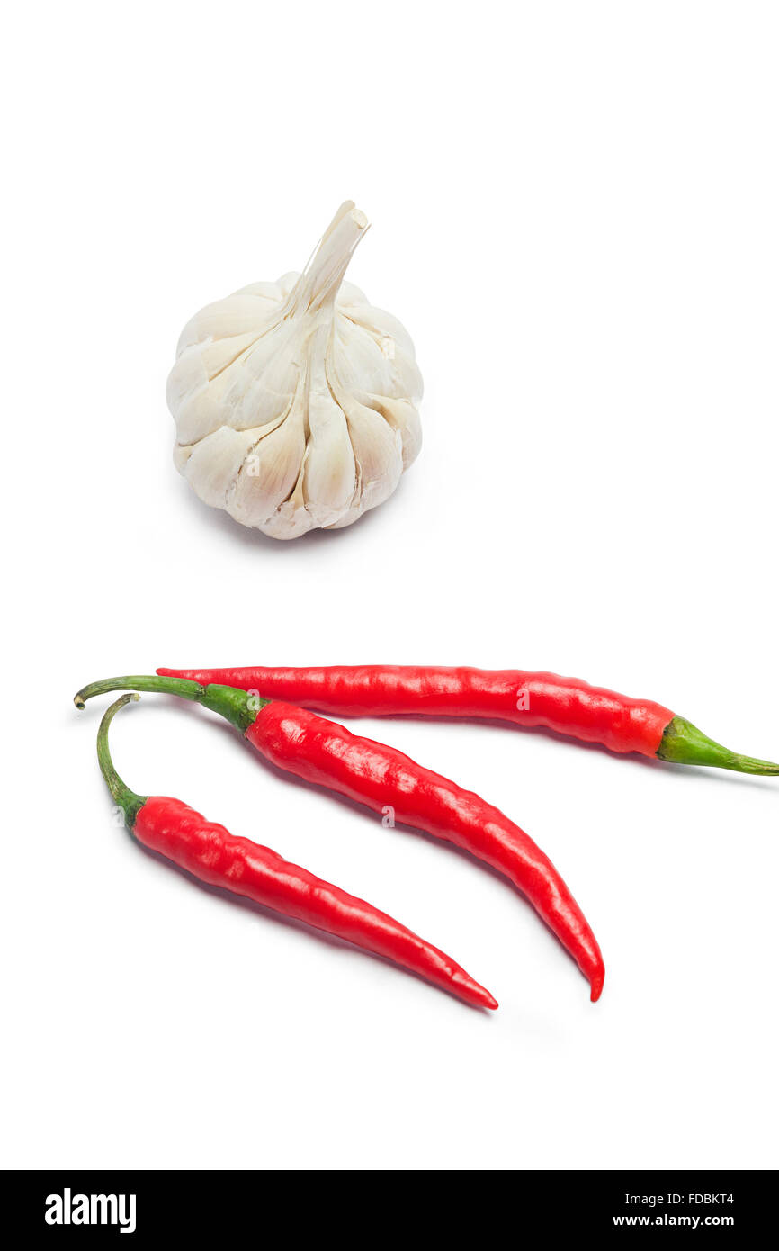 La qualité de l'ail frais et personne ne Banque D'Images