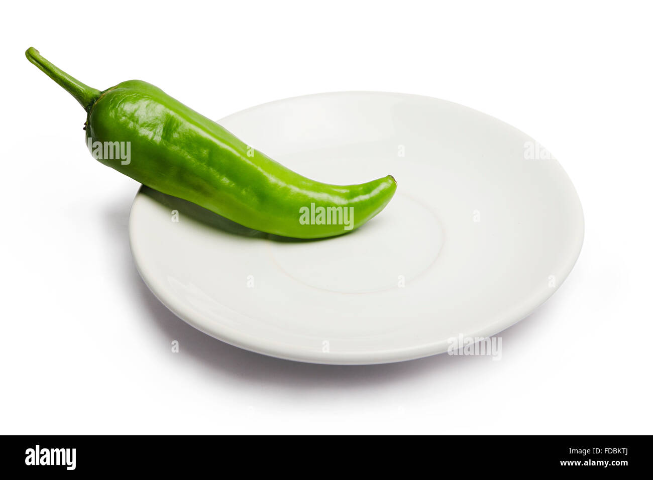 Personne ne la qualité de la plaque froide vert Banque D'Images