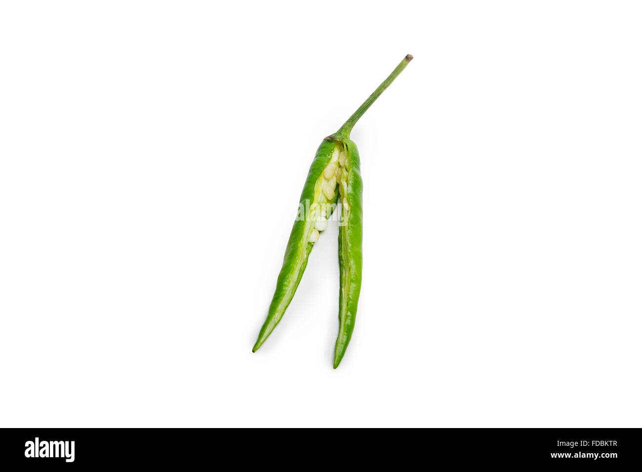 Personne ne la semence fraîche vert Banque D'Images