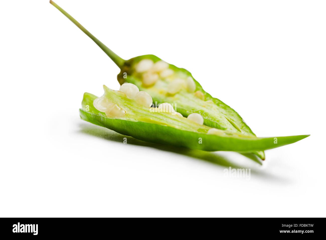 Personne ne la semence fraîche vert Banque D'Images