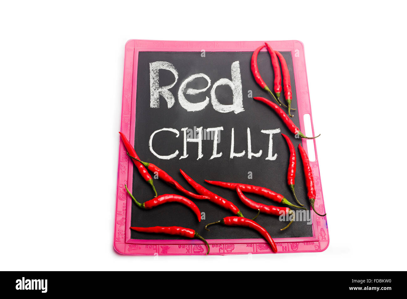 Personne n'écrit du Conseil d'Ardoise frisquet Banque D'Images