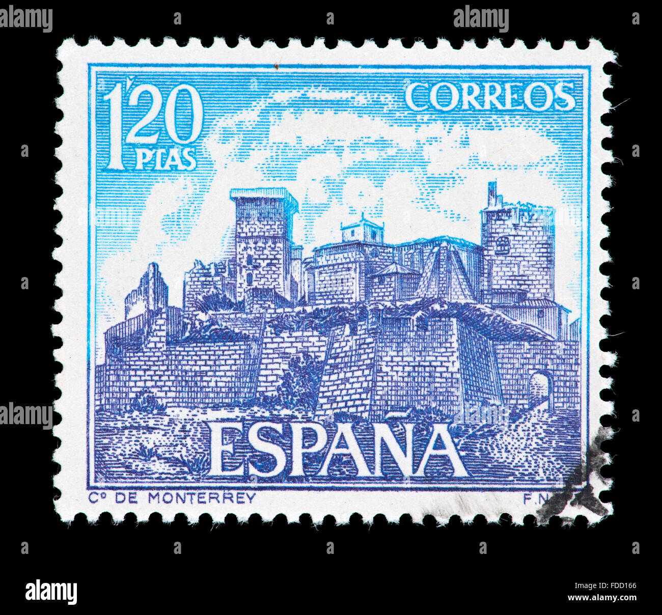 Timbre D Espagne Representant Le Chateau A Monterrey Photo Stock Alamy Timbre D Espagne Representant Le Chateau A Monterrey Photo Stock Alamy