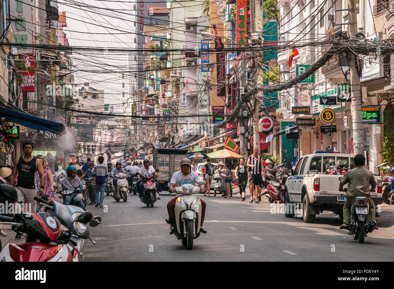 Le Viet Nam. Le Vietnam. L'Asie de l'Est. Ho Chi Minh ville. Saigon Banque D'Images