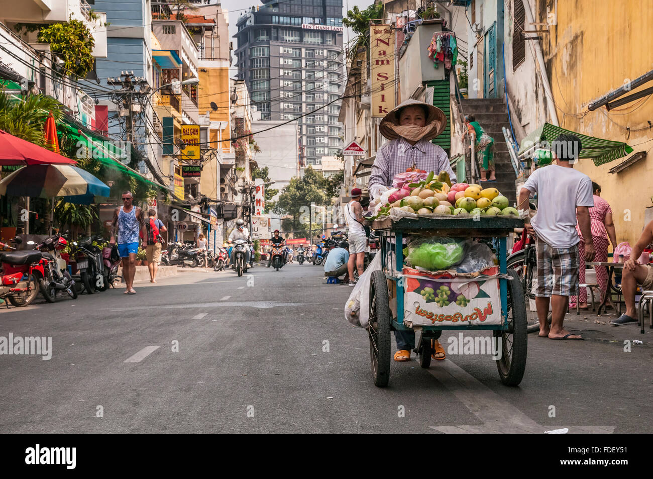 Le Viet Nam. Le Vietnam. L'Asie de l'Est. Ho Chi Minh ville. Saigon Banque D'Images