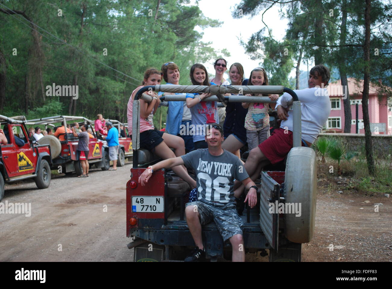 Jeep safari, Turquie Banque D'Images