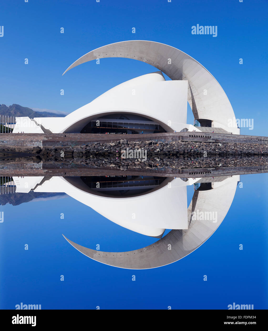 Auditorium Auditorio de Tenerife, l'île de Santa Cruz, Tenerife, Canaries, Espagne Banque D'Images