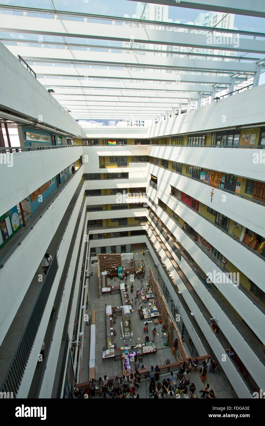 HONG KONG - Sep 10, Sham Shui Po la créativité et arts pour tous à Hong Kong le 10 septembre 2011. Banque D'Images
