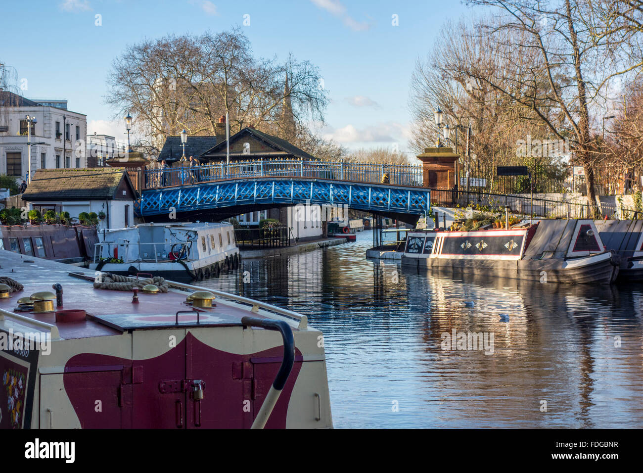 La piscine de Browning, la Petite Venise, Paddington, London, UK Banque D'Images