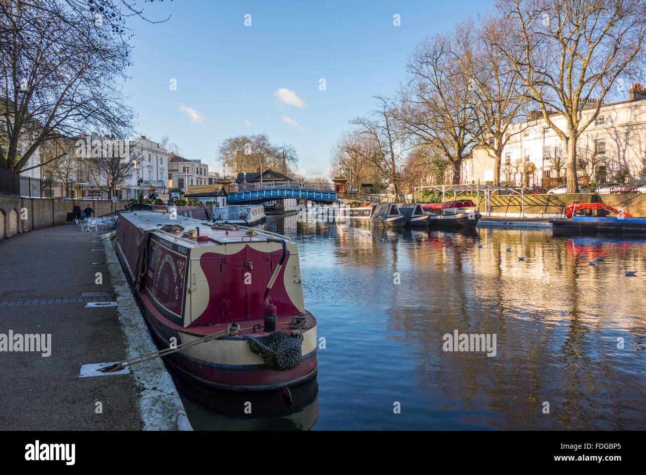La petite Venise, Paddington, London, UK Banque D'Images