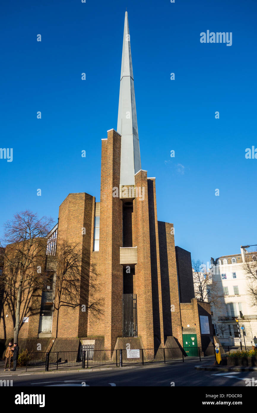 Saint Sauveur Church Warwick Avenue, London, UK Banque D'Images
