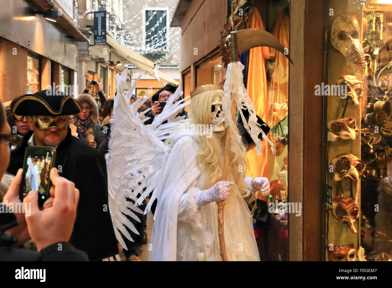 Carnevale di Venezia - Carnaval de Venise 2016 Banque D'Images