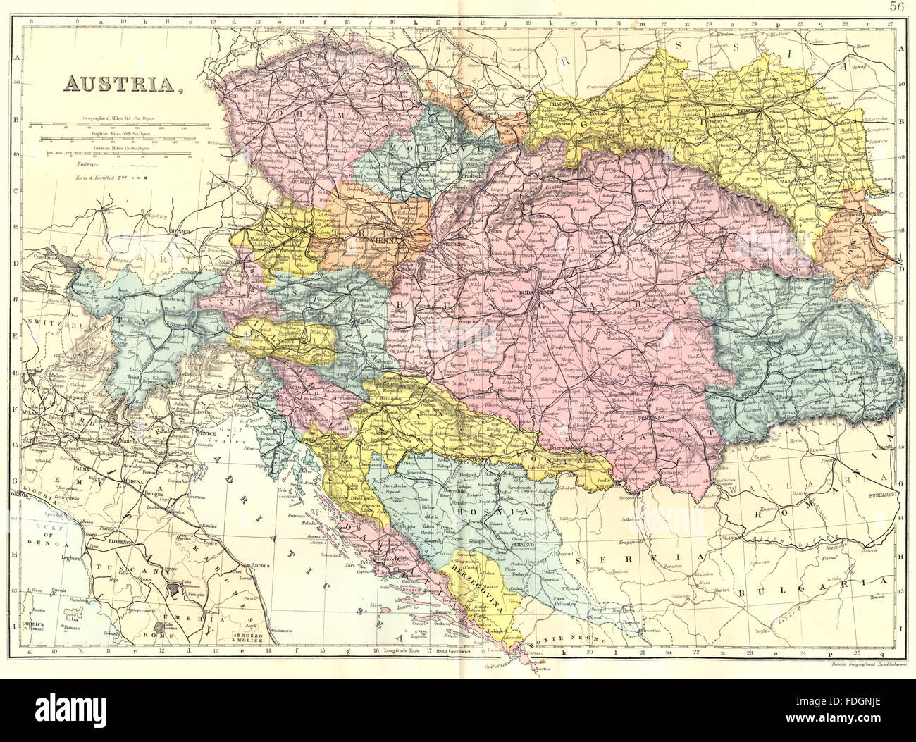 picture Croatie Republique Tcheque Carte https www alamyimages fr photo image autriche hongrie bosnie croatie republique tcheque slovaquie bacon 1895 carte antique 94410582 html