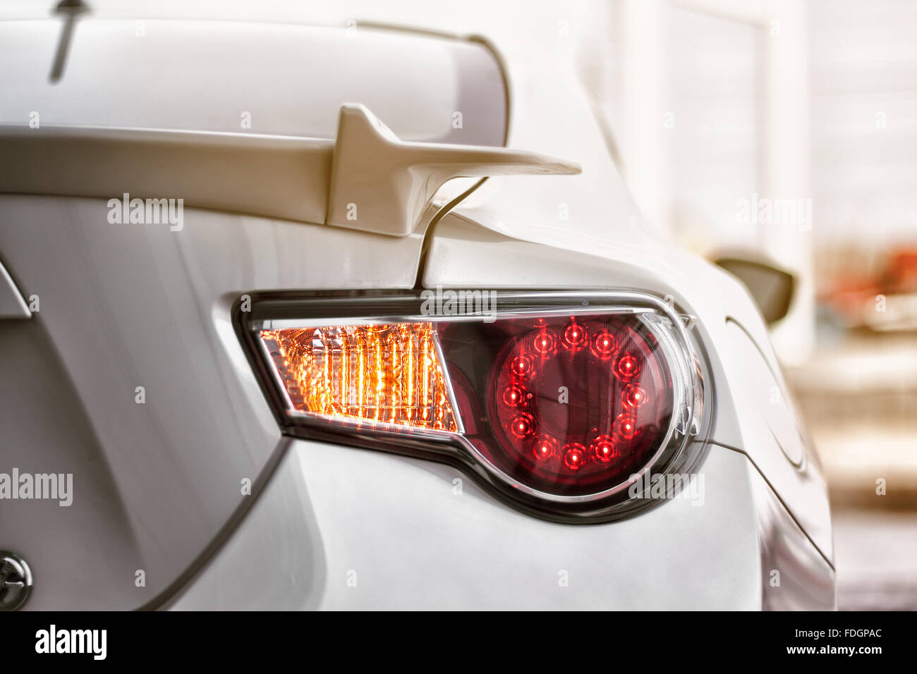 Partie de la voiture de sport Banque D'Images