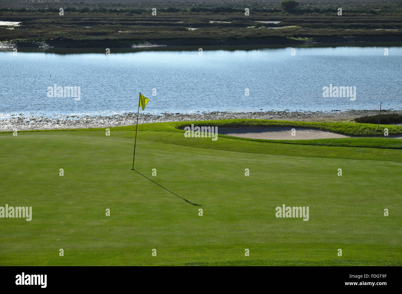Golf de Ria Formosa et à Quinta do Lago, Algarve, Portugal Banque D'Images