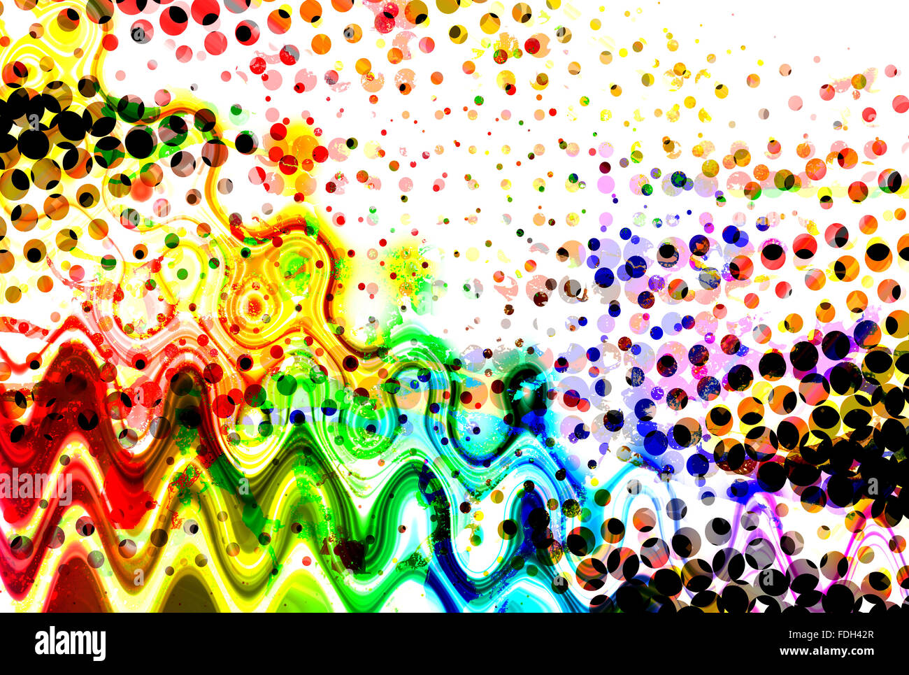 Abstract background texture aquarelle multi Banque D'Images