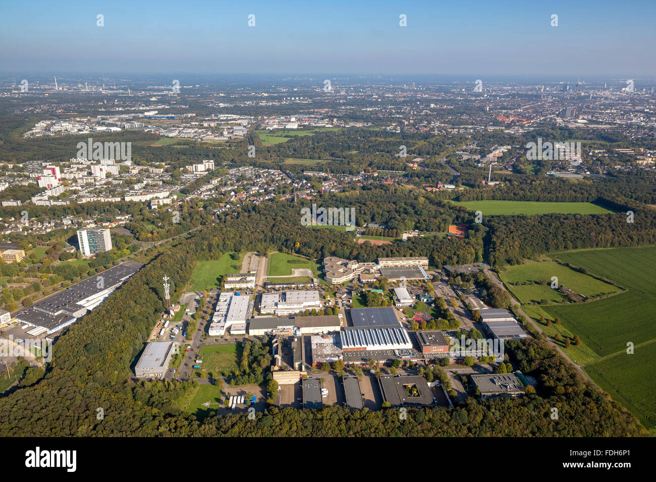 WDR Köln, WDR, Cologne-Bocklemünd zone de production la plus grande station de télévision en Allemagne, Cologne, Rhénanie du Nord-Westphalie,, Banque D'Images