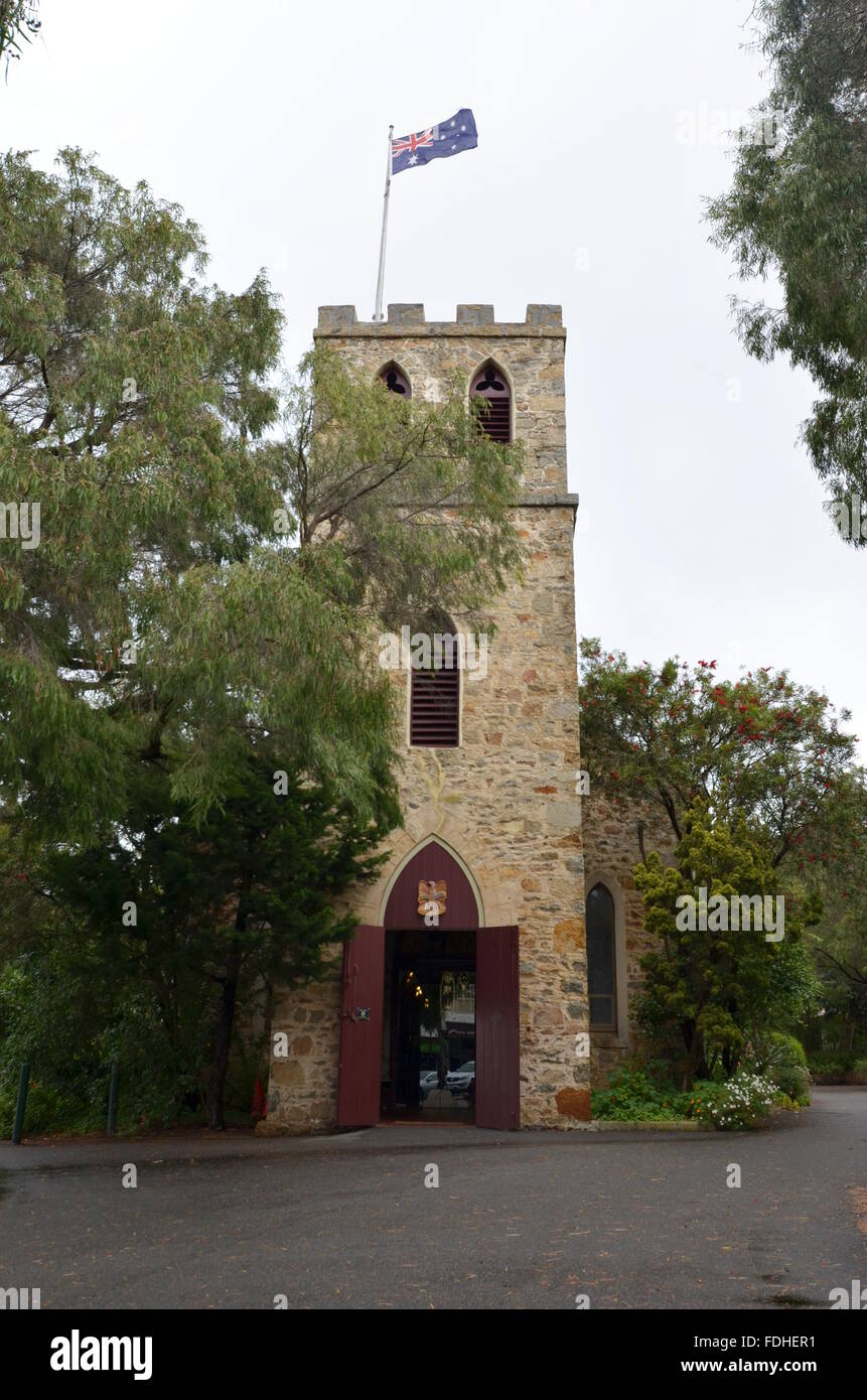 St John's Anglican Church, rue York, Albany. Plus ancienne église de l'ouest de l'Australie Banque D'Images