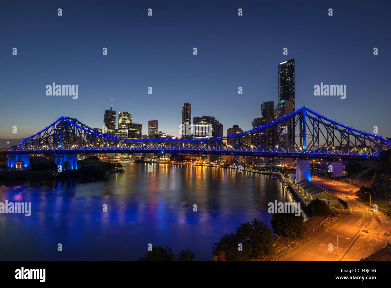 Brisbane Story Bridge Banque D'Images