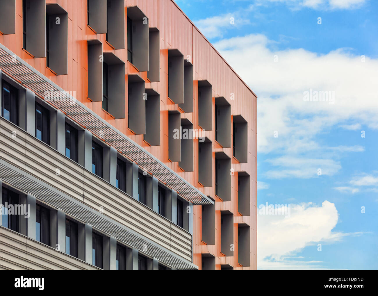 Résumé fond architectural Banque D'Images