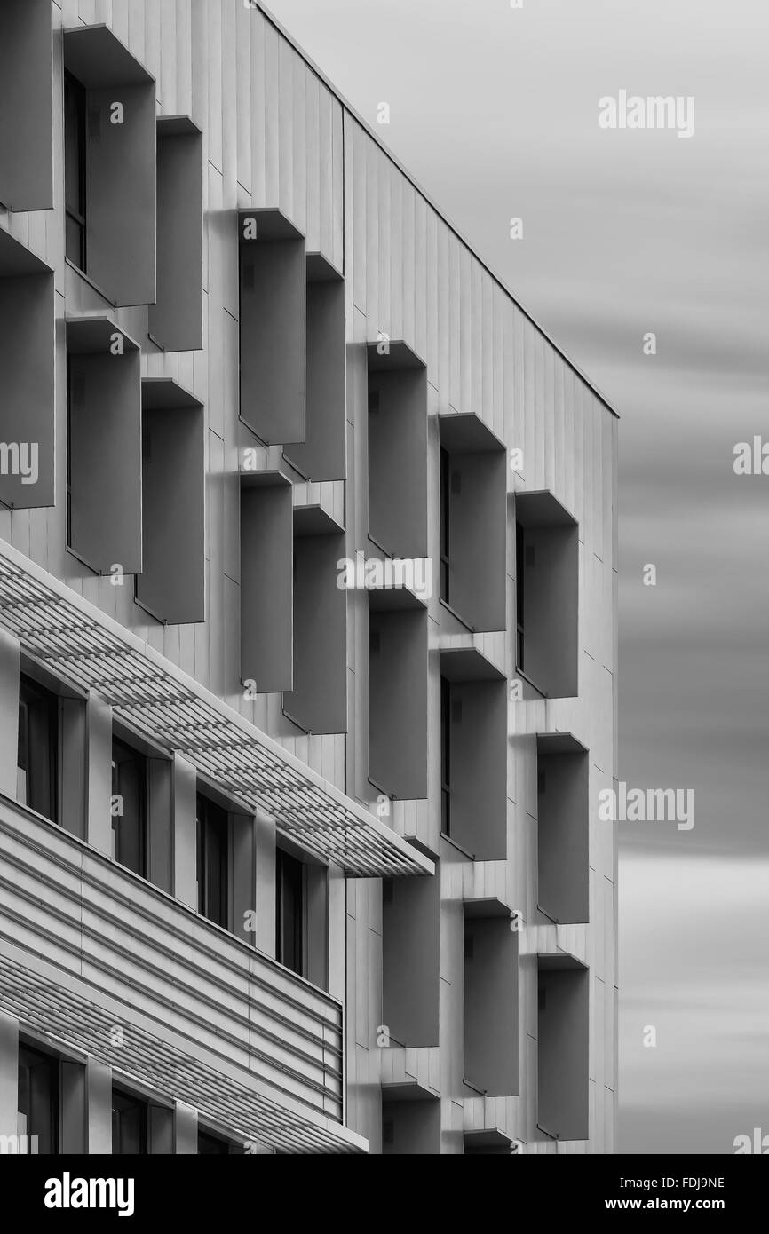 Résumé fond architectural Banque D'Images