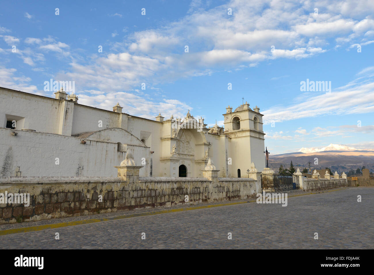 Inmaculada Concepcion Église de Yanque, Pérou Banque D'Images