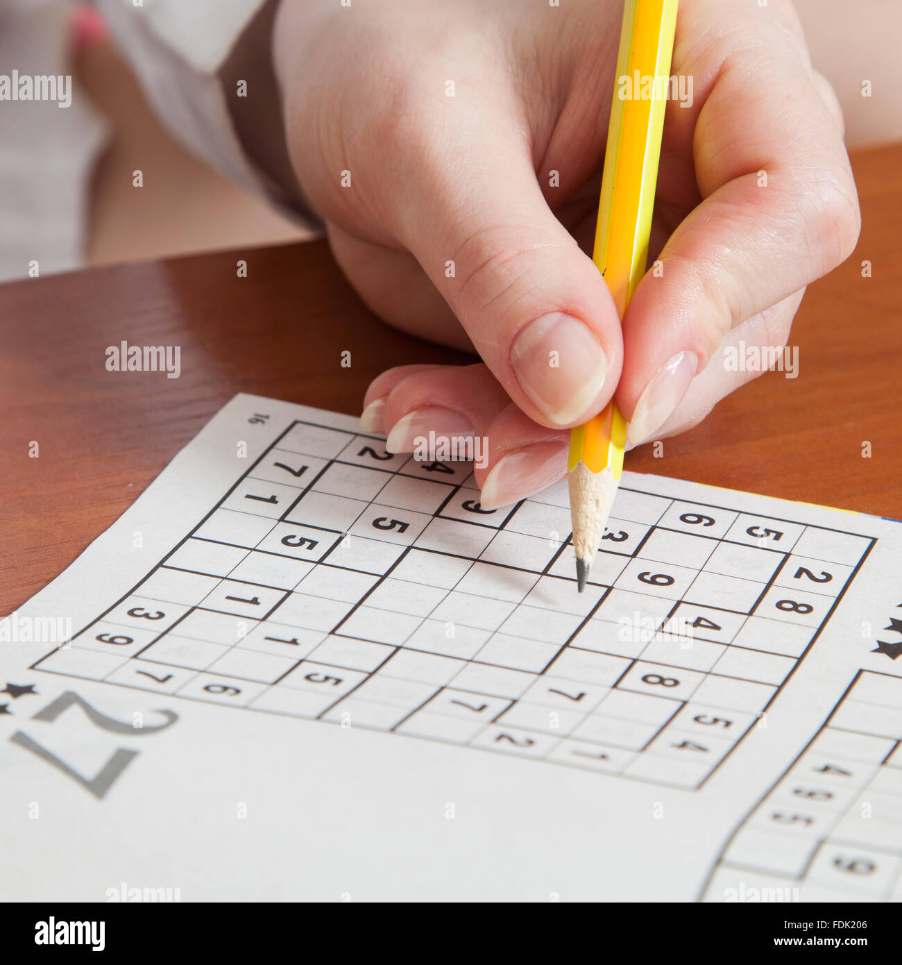 Sudoku Banque D'Images