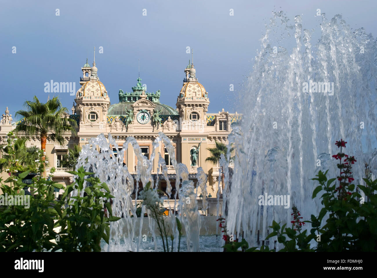 Célèbre Casino de Monte Carlo Banque D'Images