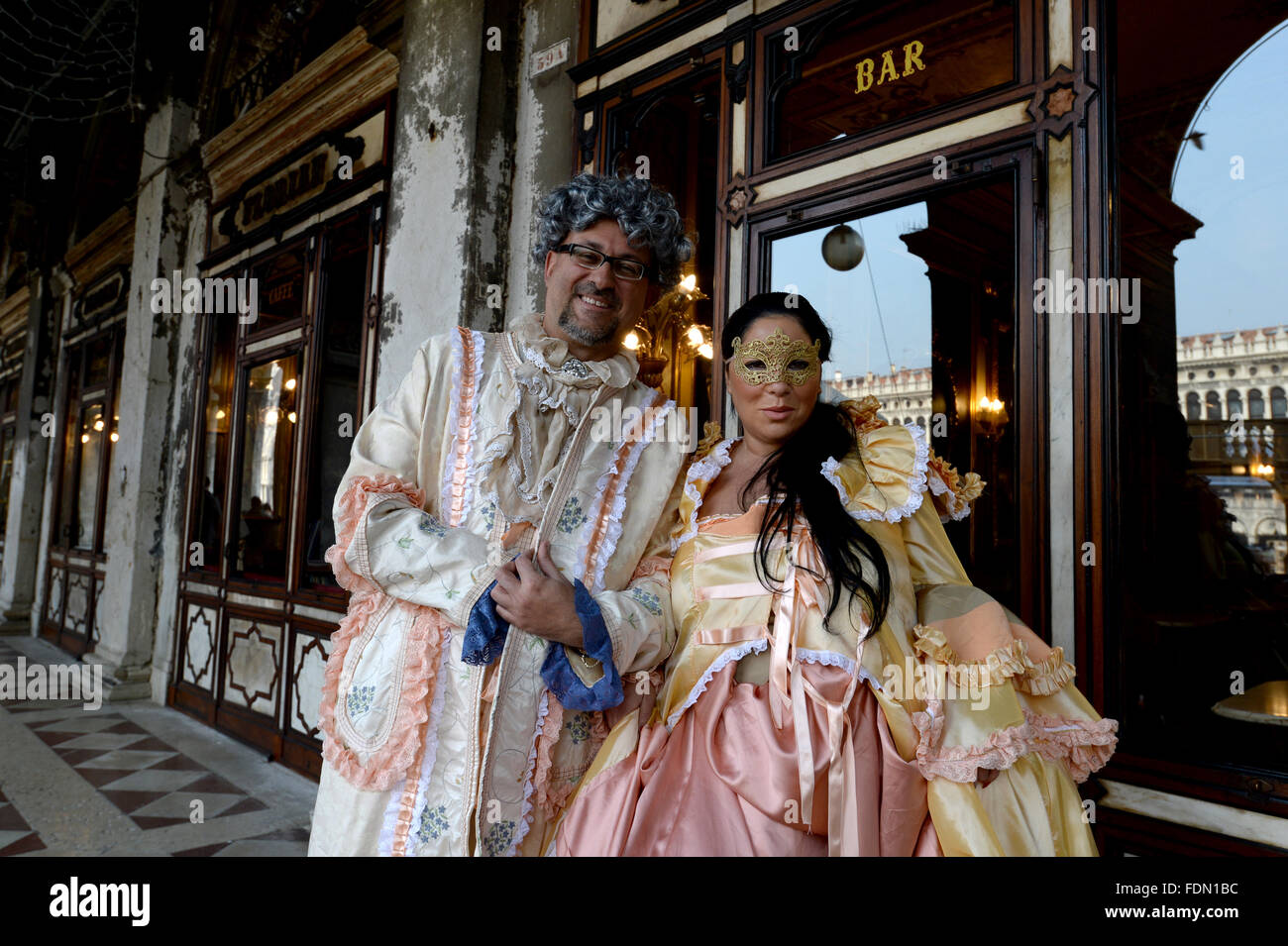 2016 Le Carnaval de Venise à Venise ITALIE EUROPE Banque D'Images