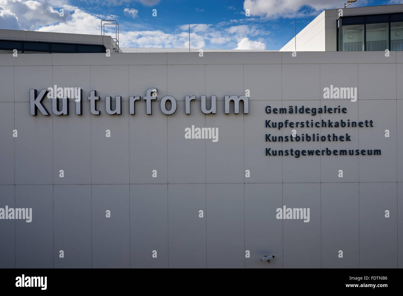 Berlin, Allemagne, le forum culturel à proximité de la Potsdamer Platz Banque D'Images